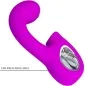 Preview: Sibel Sibel G-Spot Vibrator + Clit Stimu 10 Modes Purple | Pretty Love