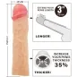 Preview: Derek Penis Sleeve with 7.6cm Extension Meat – Pretty Love