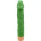 Preview: Green, cylindrical object with a textured pattern and beige base.