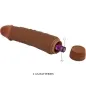Preview: Jeff Realistic Vibrator 19.5cm Brown | Baile
