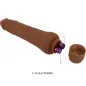 Preview: Dryad Realistic Vibrator 25cm Brown | Baile