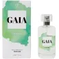 Preview: Parfümflasche und Verpackung von "GAIA" für Frauen, 50 ml, mit grünem Design und Aufschrift "Natural Pheromones".