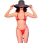 Preview: Mikrobikini Rot S/M – Chilirose