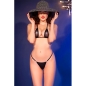 Preview: CHILIROSE - CR 4840 MIKROBIKINI SCHWARZ S/M