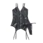 Preview: Black Leather Bodysuit with Zipper S/M – Subblime