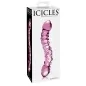 Preview: No. 55 Handgeblasener Glasdildo | Icicles