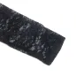 Preview: Long-sleeved dress with black lace L/XL – Subblime