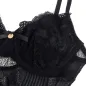Preview: Spitzen-Bodysuit Mit Unterteilverschluss Schwarz S/M – Subblime
