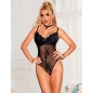 Preview: SUBBLIME - 955618 SPITZEN-BODYSUIT MIT UNTERTEILVERSCHLUSS SCHWARZ S/M