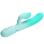 Preview: PRETTY LOVE - GIGI MULTIFUNKTIONS-RABBIT-VIBRATOR AQUAGRÜN