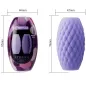 Preview: Athena Eros Silicone Masturbator Purple – Pretty Love