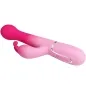 Preview: Dejon 3 In 1 Multifunktions-Rabbit-Vibrator Rosa | Pretty Love