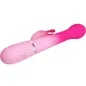 Preview: Dejon 3 In 1 Multifunktions-Rabbit-Vibrator Rosa | Pretty Love