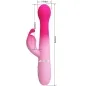 Preview: Dejon 3 In 1 Multifunktions-Rabbit-Vibrator Rosa | Pretty Love