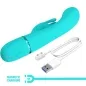 Preview: Scocco Vibrator Rabbit Turquoise | Pretty Love