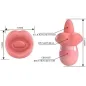 Preview: Kylee Tongue-Clitoral Stimulator 10 Modes Nude Pink | Pretty Love