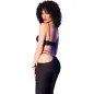 Preview: Top Set Mit Goldenen Details L Schwarz – Chilirose