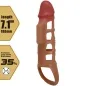 Preview: Preston Vibrating Penis Sleeve 18cm – Pretty Love