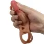 Preview: Preston Vibrating Penis Sleeve 18cm – Pretty Love