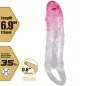 Preview: Odes Realistic 2cm Penis Decoy Sleeve Pink – Pretty Love
