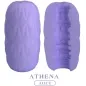 Preview: Purple cylindrical object with a geometric pattern, cut in half to reveal the textured interior. Text: "ATHENA ALICE".