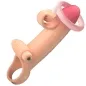 Preview: Vibrating Penis Sleeve Natural – Romance