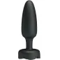 Preview: Tarion Anal Plug with LED Light Black 12.5cm – Pretty Love