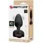 Preview: Osborn Anal Plug Mit Led Licht Schwarz 9.8cm – Pretty Love