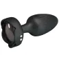 Preview: Osborn Anal Plug Mit Led Licht Schwarz 9.8cm – Pretty Love
