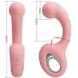 Preview: Erynnyes G-Spot Vibrator + Clit Stimu 10 Modes Pink | Pretty Love