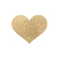 Preview: Pezoneras Flash Corazón Oro | Bijoux