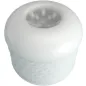 Preview: White, cylindrical object with a textured pattern and an opening at the top.