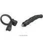 Preview: Tatum Vibro Penis Ring with Plug, 10 Modes, Black – Pretty Love