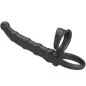 Preview: Tatum Vibro Penis Ring with Plug, 10 Modes, Black – Pretty Love