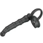 Preview: Tatum Vibro Penis Ring with Plug, 10 Modes, Black – Pretty Love