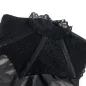 Preview: Lederkleid Mit Spitzenkragen Schwarz L/Xl – Subblime