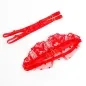 Preview: Lace Bra and Garter Set Red L/XL – Subblime