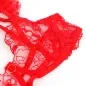 Preview: Lace Bra and Garter Set Red L/XL – Subblime