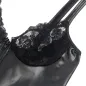Preview: Leather dress with zipper, black, L/XL – Subblime