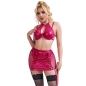 Preview: SUBBLIME - 957605 LEDER-BH UND ROCK-SET ROT S/M