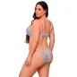 Preview: Bh- Und Slip-Set Mit Blumenstickerei Himmelblau L/Xl – Subblime