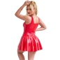 Preview: SUBBLIME - 957681 LEDERKLEID MIT HERZ-REISSVERSCHLUSS, ROT, S/M