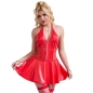 Preview: SUBBLIME - 957735 LEDERKLEID MIT SPITZENREISSVERSCHLUSS ROT L/XL