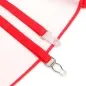 Preview: Lederkleid Mit Spitzenreissverschluss Rot L/Xl – Subblime