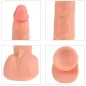 Preview: Beast Vibrating Dildo with Remote Control 24.5cm | Shequ