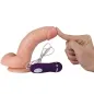 Preview: Kassadin Vibratordildo Mit Fernbedienung 17.5cm | Shequ