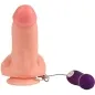 Preview: Red Eagle Vibrator Dildo with Remote Control 17cm | Shequ