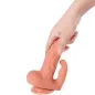 Preview: Hayden Dildo and Clitoral Stimulator with Vibration 16cm | Shequ