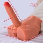Preview: XISE - PEEL DILDO ASS REALISTISCHER DILDO-MASTURBATOR VORDERE POSITION MIT STOSSDÄMPFUNG 17,5 CM