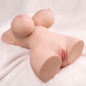 Preview: XISE - KLEINER STOSSENDER REALISTISCHER TORSO MIT WEIBLICHER VIBRATION 40 CM